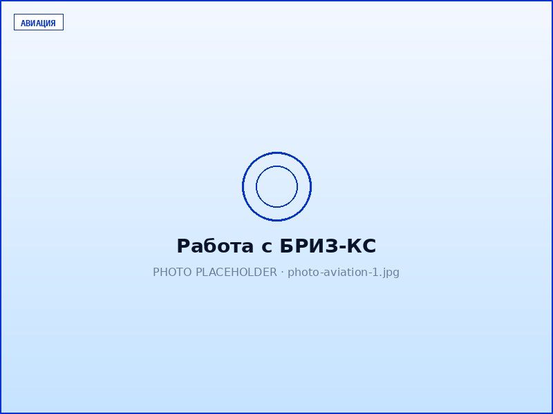 Работа с БРИЗ-КС